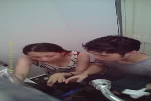 游泳完来一炮刚刚好(妹子好正)  背景图片