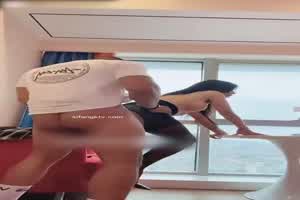 酱子 黑丝长腿美女美好性爱时光  背景图片