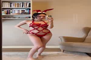 这优质兔女郎玩弄下体简直欠操  背景图片