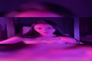 土豪重金定制福利，颜值气质不输明星，推特女神【米妮子】私拍，罕见白虎馒头逼道具炮机紫薇狂喷水  背景图片