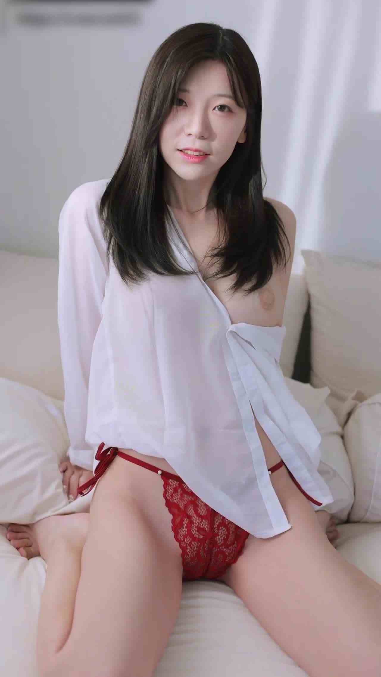  韩国可爱网红leeesovely写真拍摄现场 的剧照7