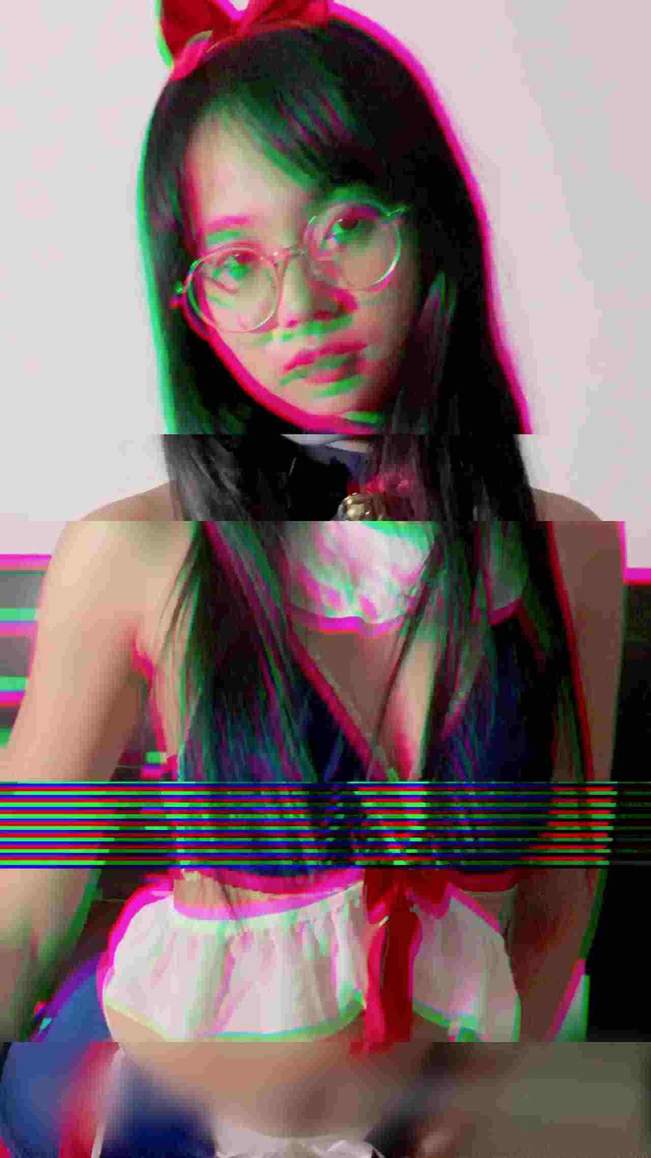  cosplay 眼镜魔法少女黑丝之恋 的剧照5